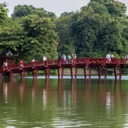 Vietnam, Hanoi, zona Lago Hoan Kiem.