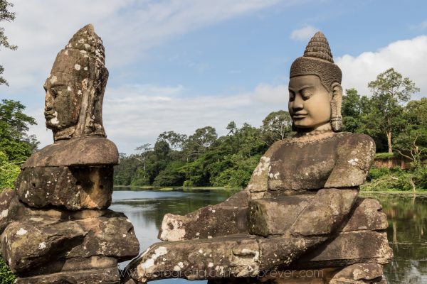 Complesso archeologico di Angkor, tempio Bayon.