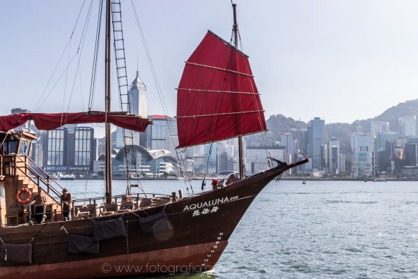 Porto di Hong Kong.